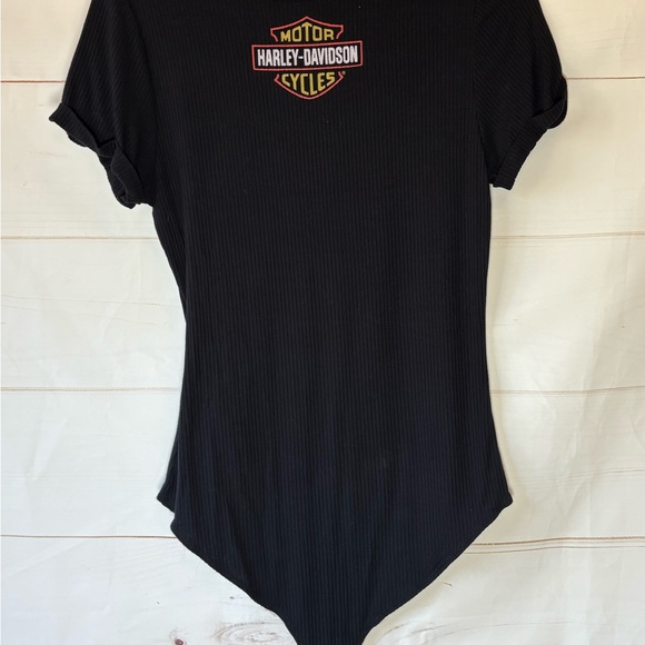 Harley-Davidson Black Ribbed Top - Picture 5 of 7